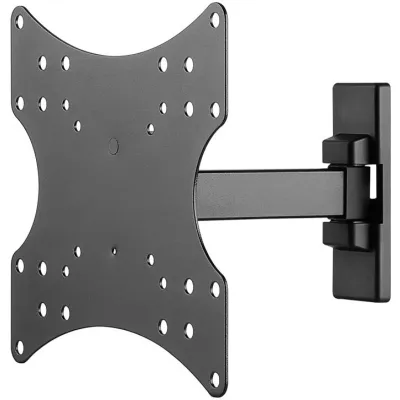 goobay TV-Wandhalterung 49713 | neig- & schwenkbar 23-42 Zoll | VESA 75x75-200x200 | 20kg | ausziehbar | Schwarz