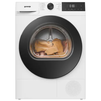 Gorenje Wärmepumpentrockner D5G2P9CP | 9 kg | Knitterschutz | EasyClean-Filter | TwinAir | 15 Programme | weiß