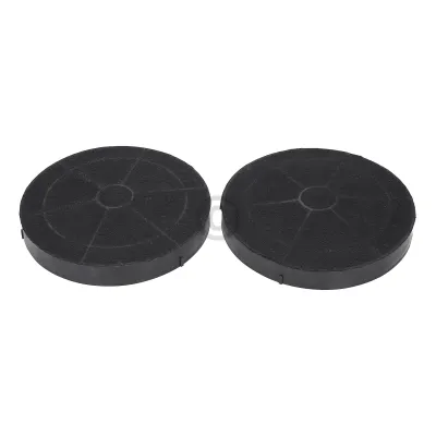 Gorenje Aktivkohlefilter 808996 AX007 für Dunstabzugshaube WHI 949/649 | rund | 175mm Ø | 2 Stück | schwarz