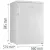 Bild: Gorenje Gefrierschrank F49CPW | Tischgefrierschrank | 85 l | Energieeffizienz C | 3 Schubladen | 56 cm | 38 dB | weiß