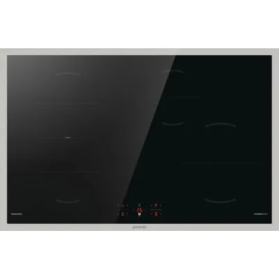 Gorenje Induktionskochfeld GI8421BX | autark | 80cm | 4 Kochzonen | BridgeZone | PowerBoost | Touch Control