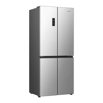 Gorenje Kühl-Gefrierkombination NRM819D61X | Cross Door | 460L | NoFrost Plus | MultiFlow 360° | Edelstahl | 190x79x65cm