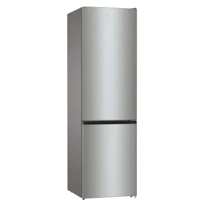 Gorenje Kühl-Gefrierkombination NRC620BSXL4 | NoFrost Plus | 361l | Energieklasse B | Edelstahl | 200x60cm | Grau