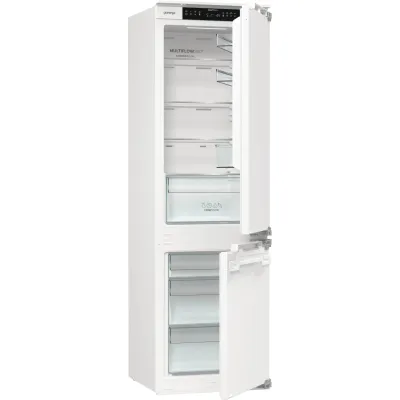 Gorenje Einbau Kühl-Gefrierkombination NRKI517E42 | 176/76l | NoFrost | DualAdvance | EEK E | LED | weiß