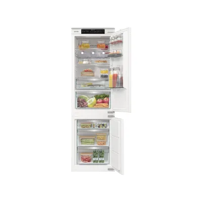 Gorenje Einbau Kühl-Gefrierkombination NRKI517D61WF | 252L 176/76L | 177,2x54x54,5cm | NoFrost | Schlepptür | D | Weiß