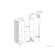 Bild: Gorenje Einbau Kühl-Gefrierkombination NRKI517D61WF | 252L 176/76L | 177,2x54x54,5cm | NoFrost | Schlepptür | D | Weiß