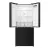 Bild: Gorenje Kühl-Gefrierkombination NRM819D61BX | Cross Door | 460L | NoFrost Plus | MultiFlow | FastFreeze | Schwarz