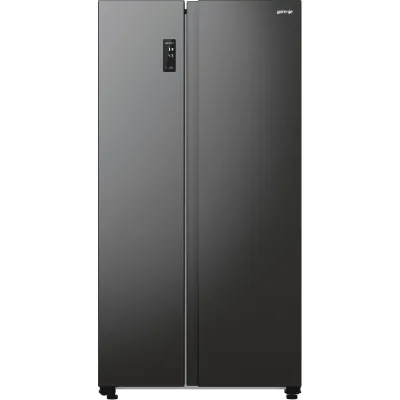 Gorenje Side by Side Kühlschrank NRR9185EABXL | NoFrost Plus | 550 L | Inverter | Schwarz-Edelstahl