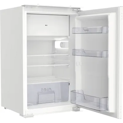 Gorenje Einbaukühlschrank RBI409EP1 | 118l Kühl-Gefrier-Kombi | Schlepptür | 4*-Gefrierfach | EEK E | LED | Weiß