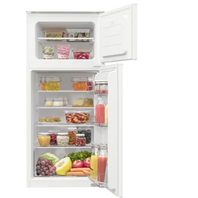 Gorenje Kühl-Gefrierkombination RFI512E21 | Einbaugerät | 170l Gesamtvolumen | 122,1x54x54cm | EEK E | Schlepptür | Weiß (B-Ware)