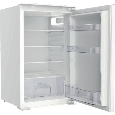 Gorenje Einbaukühlschrank RI409EP1 | 129 Liter | 88 cm Nische | Schlepptür | LED | EEK E | leise 39 dB | Weiß