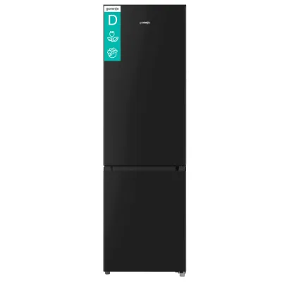 Gorenje Kühl-Gefrierkombination RK418DPB4I | 268L | Inverter-Kompressor | LED | CrispZone | 180x55x55,8cm | Schwarz