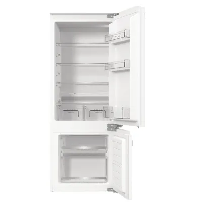 Gorenje Einbau-Kühl-Gefrierkombination RKI514D22 | 208 l | 145 cm | Festtür | EEK D | FrostLess | LED | weiß