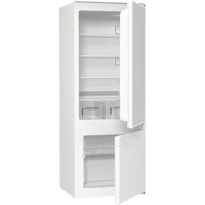 Gorenje Einbau-Kühl-Gefrierkombination RKI514E21 | 144x54x54 cm | 208 L | E | Inverter | Schlepptür | FrostLess | Weiß