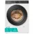 Bild: Gorenje Waschmaschine W5G684A3T1 Frontlader | 8 kg | 1400 U/min | WiFi-Steuerung | A | Schwarz/Weiß