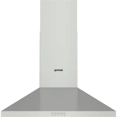 Gorenje Kaminhaube WHC629E4X-DE | Dunstabzugshaube 60cm | Edelstahl | 450 m³/h | LED | Abluft/Umluft | B | 3 Stufen