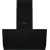 Bild: Gorenje Kamin-Dunstabzugshaube WHI849EB | 80 cm | 608 m³/h | schräge Bauweise | TouchControl | LED | Schwarz Glas