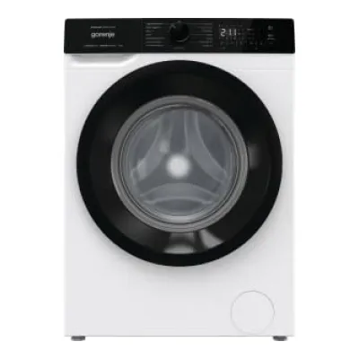 Gorenje Waschmaschine WNHA74SAPS/DE | 7 kg | 1400 U/min | Frontlader | A | AquaStop | Dampffunktion | schwarzes Panel