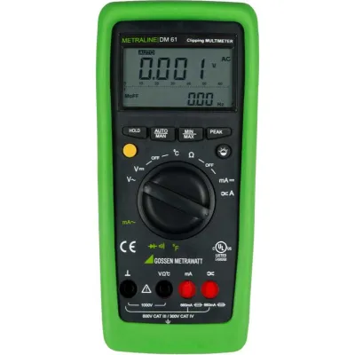 Gossen Metrawatt Multimeter METRALINE DM61 M194A | Digital- & Analog-Bargraph | Temperatur bis 1300°C