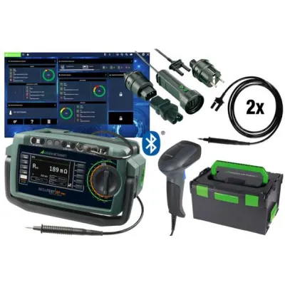 Gossen Metrawatt SECUTEST ST PRO M708C | DGUV V3 Prüfkoffer | IZYTRONIQ | Bluetooth | Medizingeräte