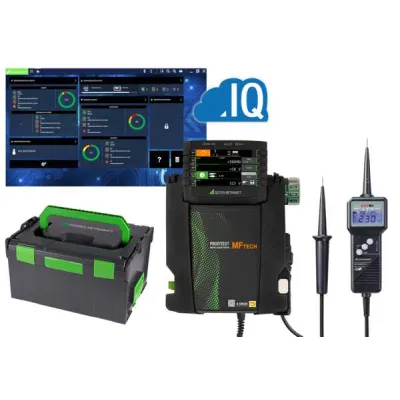 Gossen Metrawatt Installationsmessgerät Set M537B PROFiTEST MF TECH | VDE Prüfung | RCD Test | digital | USB