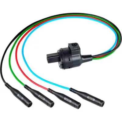 Gossen Metrawatt Messadapter PRO-RE Z501S | Erdungsmessung 4-polig | für PROFITEST MASTER MPRO/MXTRA | CAT III | schwarz