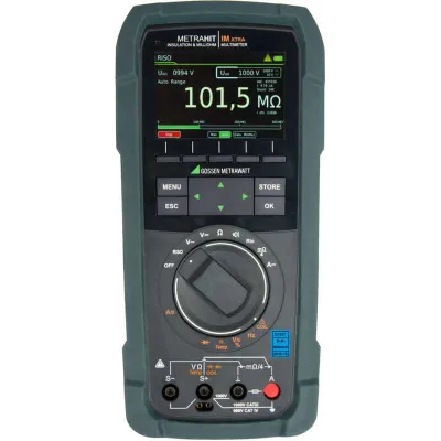 Gossen Metrawatt Multimeter METRAHIT IM XTRA BT M273S | TRMS | 1000V AC/DC | Bluetooth | DAkkS Kalibriert