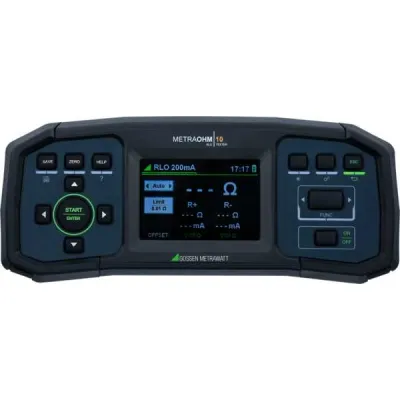 Gossen Metrawatt METRAOHM 10 M630K | Niederohm-Messgerät | Erdungsmessgerät | USB | Speicher | IP40