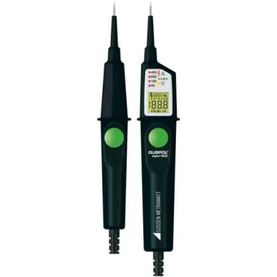 Gossen Metrawatt DUSPOL digital Spannungsprüfer | TRUE RMS | 1–1000V AC/DC | CAT IV 600V | IP65