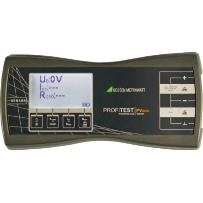Gossen Metrawatt Prüfgerät PROFiTEST PVsun M360C | Photovoltaik Tester | Isolationsmessung | LCD-Anzeige