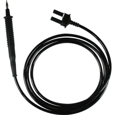 Gossen Metrawatt Sondenkabel SK2 Z745D | Schutzleitermessung 2m | 4mm Prüfspitze | ungewickelt | PVC | CAT II 300V 16A