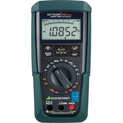 Gossen Metrawatt Digitalmultimeter METRAHIT AM XTRA | TRMS | 12000 Digits | CAT IV 600V | Temperatur