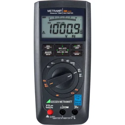 Gossen Metrawatt Multimeter METRAHIT AM BASE M241A | TRMS | 1000V AC/DC | 40 MOhm | Temperatur | DAkkS | IP52