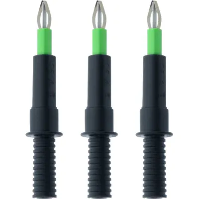 Gossen Metrawatt Vario-Stecker-Set Z500V | Prüfspitzen 4 mm | CAT III 600V | PVC | für CEE & Perilex | 3 Stück