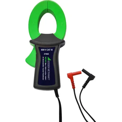 Gossen Metrawatt Zangenstromwandler WZ1001 | 1–1000A AC | 43mm Öffnung | TRMS | CAT III | Adapter für Multimeter