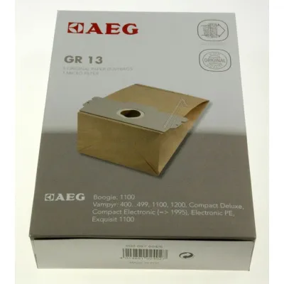 Gr13-Staubsaugerbeutel für Electrolux AEG 9000876046 5er Pack