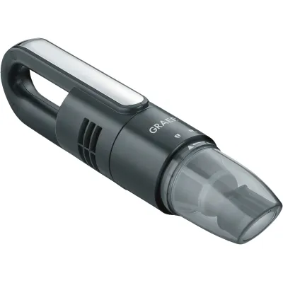 Graef Akku-Handsauger KC502 | Krümelsauger 7,4V Li-Ionen | beutellos | HEPA-Filter | Bürstenaufsatz | schwarz