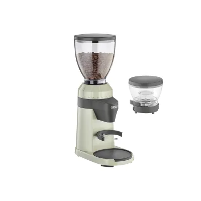 GRAEF Kaffeemühle CM8007 2.0 | Kegelmahlwerk Edelstahl | 40 Mahlgrade | Single-Dose 75g | pastacchio Limited Edition