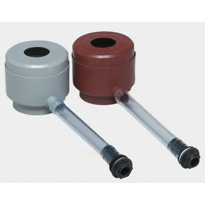 Graf Regentonnen-Füllautomat 3204K/503010 | mit Laubabweiser & Überlaufstopp | für Fallrohr 70–100 mm | braun