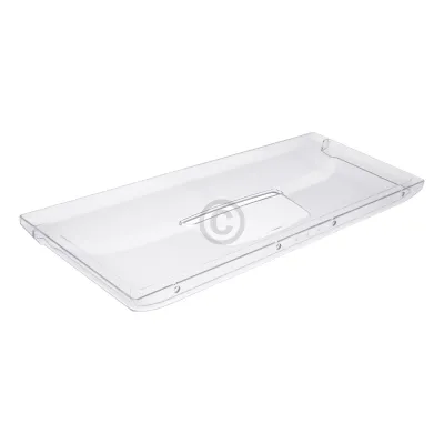 Griffblende für Gemüseschublade Indesit 482000023143 in Kühl-Gefrierkombination