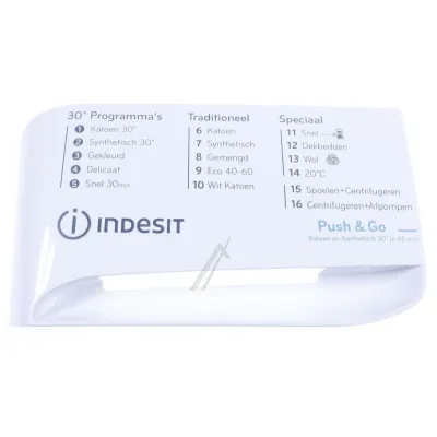 Griffblende für Geschirrspüler Whirlpool Indesit 488000663182 Schubladenfront