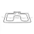 Bild: Grillheizwiderstand für Ofen Candy Hoover 42370268 Backofen-Heizelement