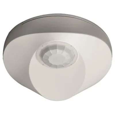 Grothe Präsenzmelder 4303583 | Bewegungsmelder 360° Aufputz | 230V | IP40 | einstellbar | weiß
