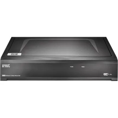 Grothe Netzwerkvideorekorder NVR 1098/424P | 4 Kanäle | 1TB HDD | H.265/H.264 | PoE 4x | 12MP | HDMI/VGA | Überwachung