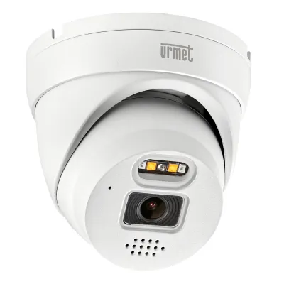 Grothe IP Dome-Kamera VK 1099/541 | 5MP Überwachungskamera | PoE | 2,8mm Objektiv | IR/Nachtsicht 25m | IP67 | Weiß