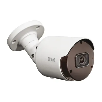 Grothe IP Bullet-Kamera VK 1099/500B | 5MP Überwachungskamera | PoE | IR Nachtsicht 20m | IP67 | Wand/Decke | Weiß