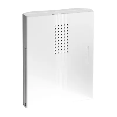 Grothe Elektronik Gong Croma 50 WS 43152 | Türklingel 3 Sounds | 83 dB | Batteriebetrieb | potenzialfrei | Weiß