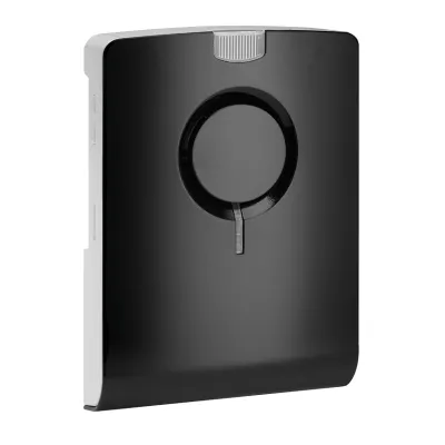 GROTHE Elektronikgong CROMA 250 SW 43556 | Türgong 8–230V AC/DC | 12 Melodien | 83 dB | Aufputz | schwarz | IP20