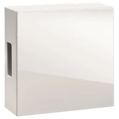 Grothe Zweiklang-Gong 465A-230 | Türklingel elektromechanisch 230V | 80dB | Aufputz | IP20 | Kunststoff | weiß