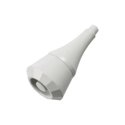 Grothe Klingel-Hängetaster KKO 3736A | Hospital-Taster mit Kragen | selbstreinigender Reibkontakt | weiß | 67x67x36mm